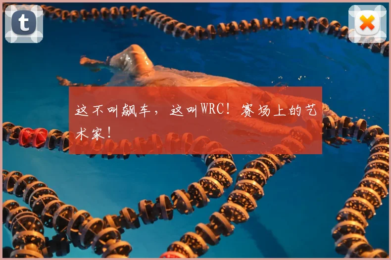 这不叫飙车,这叫WRC!赛场上的艺术家!